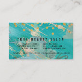 Skin Care Products Serum Vitamin C Business Card Visitekaartje (Achterkant)