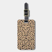 Skin cheetah decor bagagelabel (Voorkant verticaal)