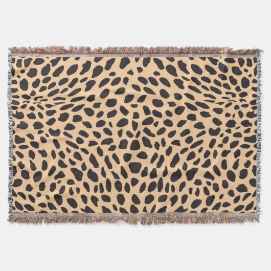 Skin cheetah decor deken (Voorkant)