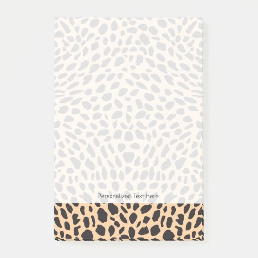 Skin cheetah decor post-it® notes (Voorkant)