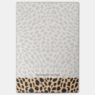 Skin cheetah decor post-it® notes