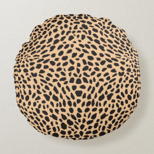 Skin cheetah decor rond kussen