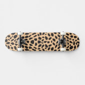 Skin cheetah decor skateboard (Horizontaal)