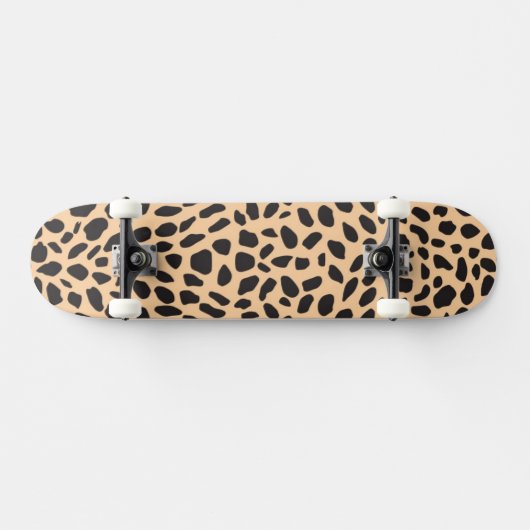 Skin cheetah decor skateboard (Horizontaal)