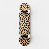 Skin cheetah decor skateboard (Voorkant)