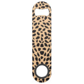 Skin cheetah decor speed flessenopener (Voorkant)