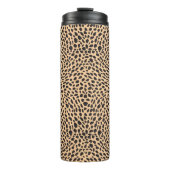 Skin cheetah decor thermosbeker (Voorkant)