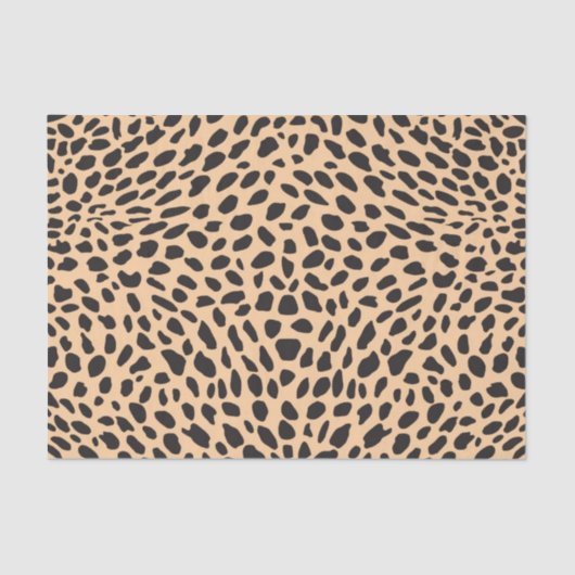 Skin cheetah decor tissuepapier (Voorkant)