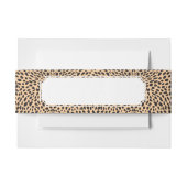 Skin cheetah decor uitnodigingen wikkel (Voorkant Voorbeeld)