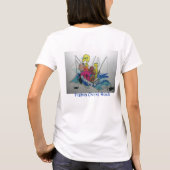 SKIN E.CHIK Vist Chicks Rock T-shirt (Achterkant)