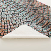 skin leather texture backgroundtexture,crocodile,l sherpa deken (3/4)