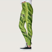 Skin of a Green Iguana Texture Leggings (Links)