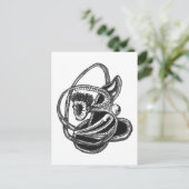 Skin-out Briefkaart (Staand voorkant)