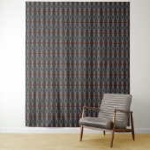Skin Patterned Tapestries Wandkleed (In situ)