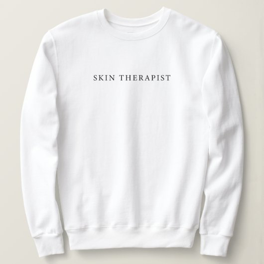 Skin Therapist Sweatshirt (Design voorkant)