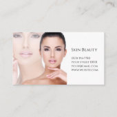 Skincare & Beauty Salon Visitenkarte  Visitekaartje (Achterkant)