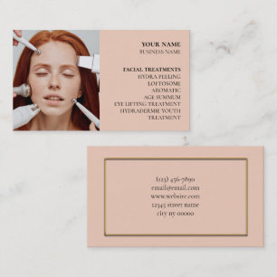 Skincare en Beauty Salon Visitekaartje