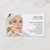 Skincare en Beauty Salon Visitekaartje (Voorkant)
