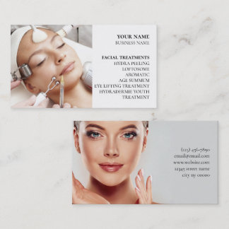 Skincare en Beauty Salon Visitekaartje