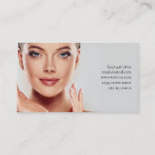 Skincare en Beauty Salon Visitekaartje (Achterkant)
