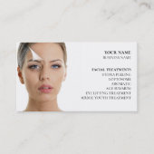 Skincare en Beauty Salon Visitekaartje (Voorkant)