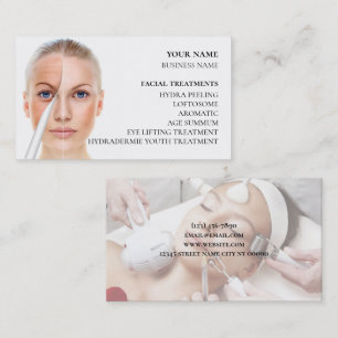 Skincare en Beauty Salon Visitekaartje