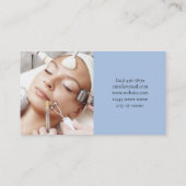 Skincare en Beauty Salon Visitekaartje (Achterkant)