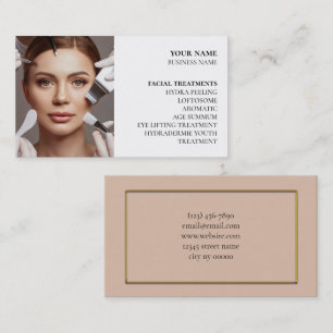 Skincare en Beauty Salon Visitekaartje
