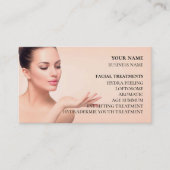 Skincare en Beauty Salon Visitekaartje (Voorkant)