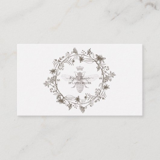 Skincare Esthetician Beauty Visitekaartje (Voorkant)