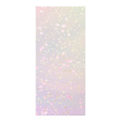 skincare esthetición glitter prijslijst reclamekaart (Achterkant)