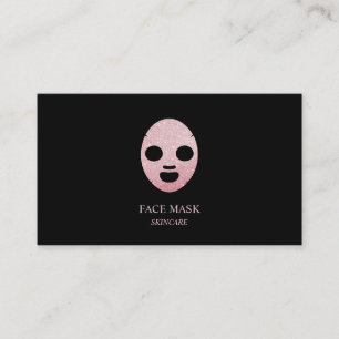 Skincare Face Mask Visitekaartje