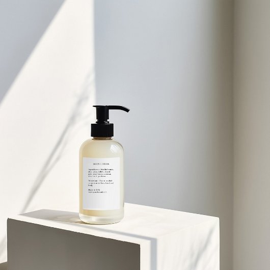 SkinCare Product Ingredient Label Wijn Etiket