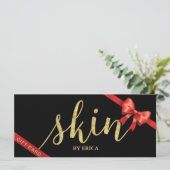 Skincare Salon Spa Esthetician Gift Certificates (Staand voorkant)