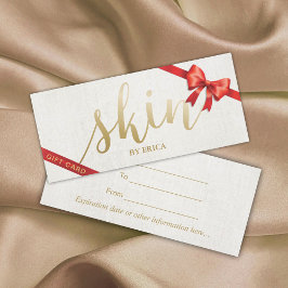 Skincare Salon Spa Zakelijke cadeaubonnen