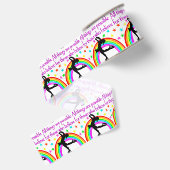 SKING IS MIJN LEVEN GROSGRAIN LINT (Achterkant)