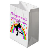 SKING IS MIJN LEVEN MEDIUM CADEAUZAKJE (Achterkant Gekanteld)