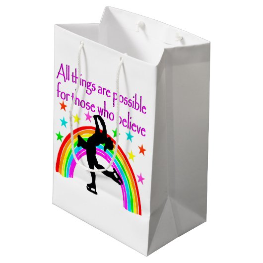 SKING IS MIJN LEVEN MEDIUM CADEAUZAKJE (Achterkant Gekanteld)