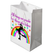 SKING IS MIJN LEVEN MEDIUM CADEAUZAKJE (Voorkant Gekanteld)