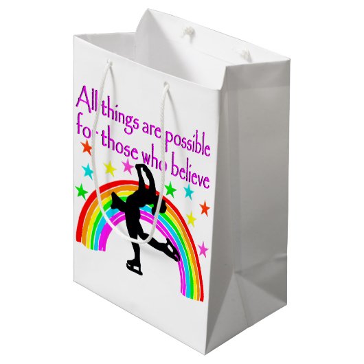 SKING IS MIJN LEVEN MEDIUM CADEAUZAKJE (Voorkant Gekanteld)