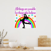 SKING IS MIJN LEVEN POSTER (Keuken)