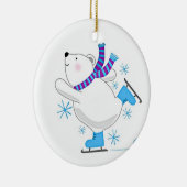 *SKING POLAR BEER* CHRISTMAS ORNAMENT (Rechts)