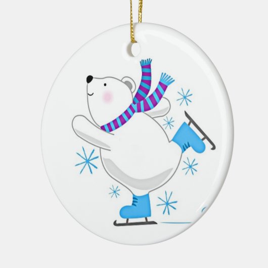 *SKING POLAR BEER* CHRISTMAS ORNAMENT (Links)