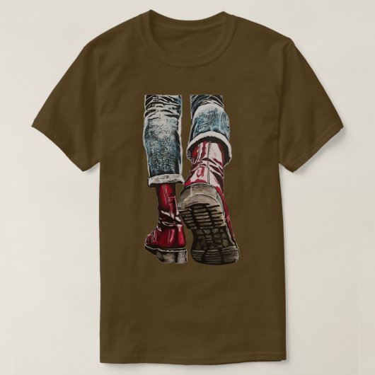 Skinhead Boots T-shirt (Design voorkant)