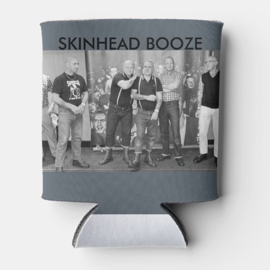 SKINHEAD DRANK BLIKJESKOELER (Voorkant)