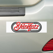 skinifatz, Woodbridge Va., 703-550-9252 Bumpersticker (Op auto)
