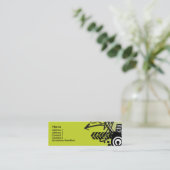 skinny b-card-urban mini visitekaartje (Staand voorkant)