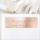 Skinny Blush Roze Roze Naam RSVP Gray Etiket (Insitu)