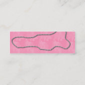 Skinny Card Lady Camo Mini Visitekaartje (Achterkant)