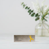 Skinny Card ondersteunt onze tropen Mini Visitekaartje (Staand voorkant)